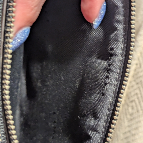 Coach Black Floral Wristlet - Picture 10 of 15